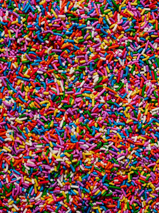 Rainbow Sprinkles (25lb / 11.34kg box)